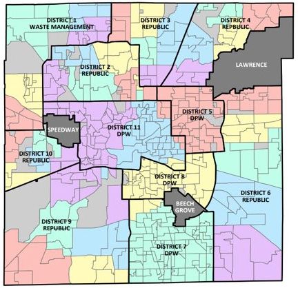 New trash carts to begin rolling out for some Indianapolis residents