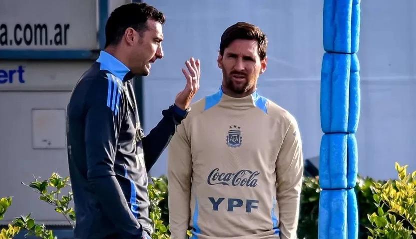 Scaloni: “La idea no es arriesgar a ninguno”