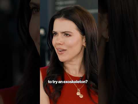 Test Pilot Tries Exoskeleton to Walk Again