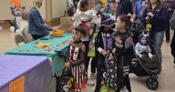 Costumed cuties, little monsters go trick-or-treating at Mason City mall