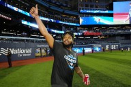 ‘We do this for the city’: Vladimir Guerrero Jr. delivers emotional speech after Blue Jays’ Game 7 ALCS win