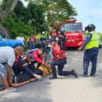 Lesionado motorizado tras colisión con un vehículo en El Vigía