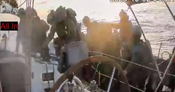 Israeli navy intercepts some flotilla boats but others are nearing the coast of Gaza, activists say