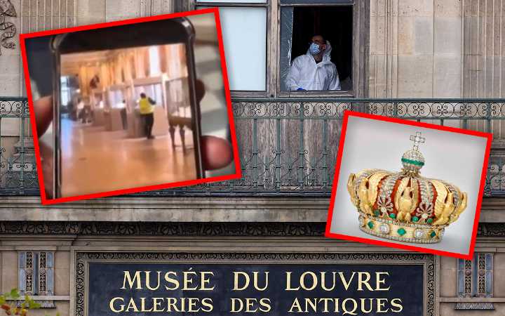 La corona recuperada y el supuesto video de los hechos: qué se sabe hasta ahora del robo en el Louvre