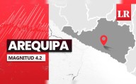 Temblor de magnitud 4,2 se sintió en Arequipa hoy, según IGP