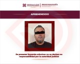 Capturado probable responsable de homicidio en agravio de agente de la PGJEH