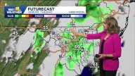 Weather: Showers this evening, cooler winds on Wednesday
