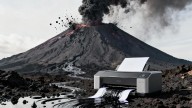 La furia del Etna, moldeada en tinta