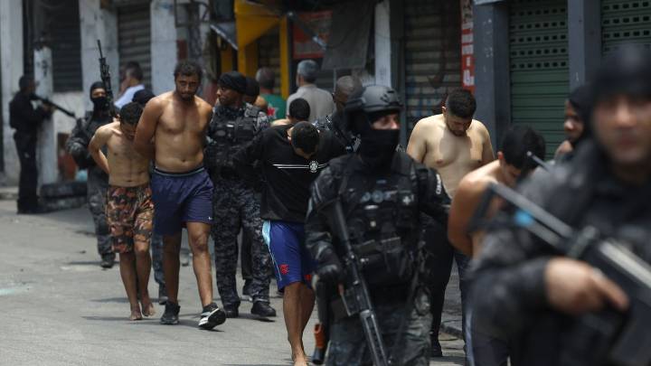 Al menos sesenta muertos y 81 detenidos en una operación contra el narcotráfico en Río