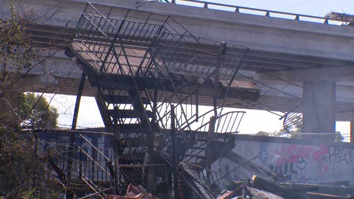 Abandoned motel burned down in Downtown Austin was set to be demolished