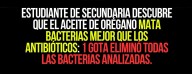 ACEITE DE ORÉGANO SUPERA A LA AMOXICILINA