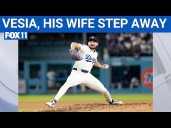 Alex Vesia stepping away from Dodgers on eve of World Series