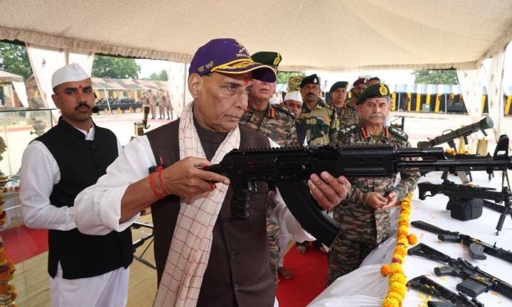 In warning to Pakistan, Rajnath says any misadventure in Sir Creek will invite decisive response