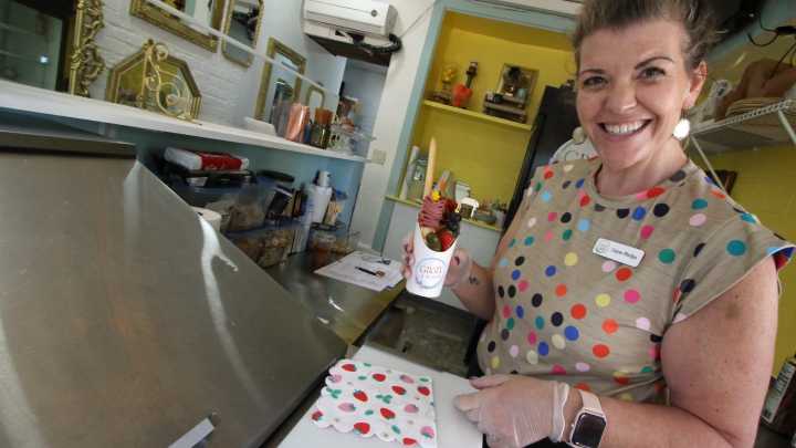 What is on the menu at Graze & Piece Charcuterie Boutique in Gastonia
