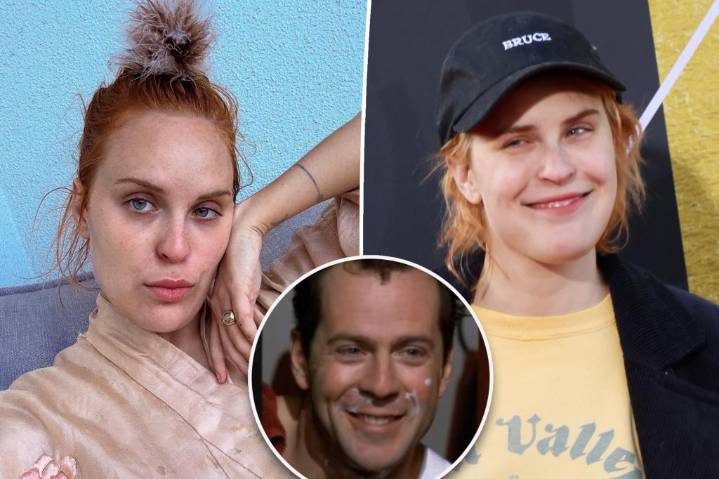 Tallulah Willis claps back at bullies and celebrates chin from dad Bruce Willis