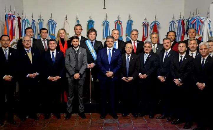 Reunión en Casa Rosada: Milei y los gobernadores buscan acuerdos políticos