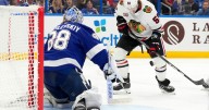 Donato scores 2 more goals as the Blackhawks beat the Lightning 3