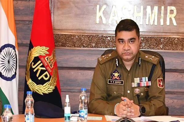 IGP Kashmir extends warm Diwali greetings, wishes Peace and Prosperity to all
