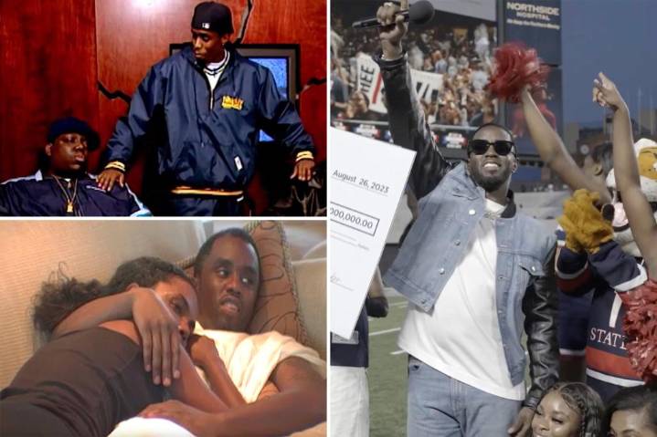 Sean 'Diddy' Combs' portrayed as hero to kids, generous philanthropist in bizarre video played at NYC sentencing