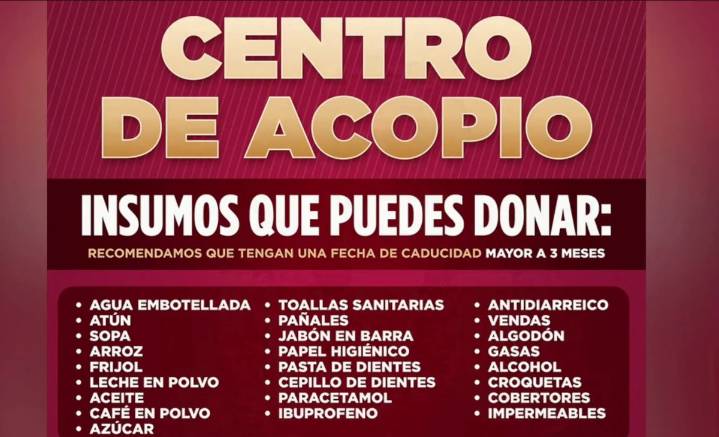 Gobierno de la CDMX habilita 32 centros de acopio en 14 alcaldías