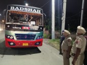 3 killed as passengers sitting on roof of pvt bus collide with BRTS station lintel in Amritsar