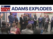 FULL: NYC Mayor Eric Adams explodes at NY Daily News reporter "You're a dark, sick person"