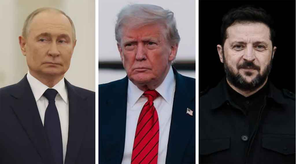 Trump habló con Putin antes de reunión con Zelensky en Casa Blanca