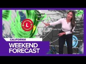 California Weekend Forecast