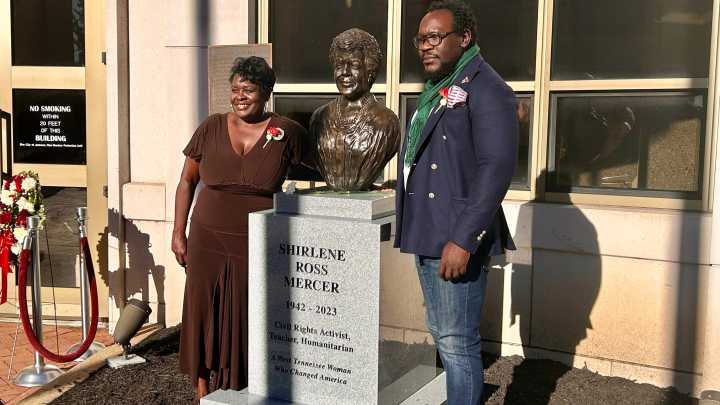 Jackson civil rights leader late Shirlene Mercer honored by sculpture