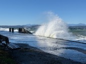 West Seattle Blog… | WEST SEATTLE WEATHER: Wind and waves at Alki