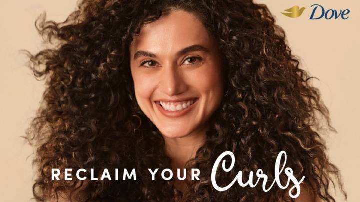 Dove launches ‘Reclaim Your Curls’ campaign with Taapsee Pannu