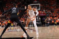 A'ja Wilson's heroic shot gives Las Vegas Aces a 3-0 WNBA Finals lead over Phoenix Mercury