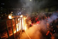 Defensoría del Pueblo sobre marchas: “Hay 12 policías heridos y cuatro civiles detenidos”