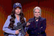 'SNL' Video, Tina Fey Amy Poehler, Kristi Noem Pam Bondi