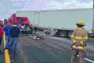 Fallecen tres personas en choque múltiple con tractocamión en Hidalgo ¿Dónde está el conductor?