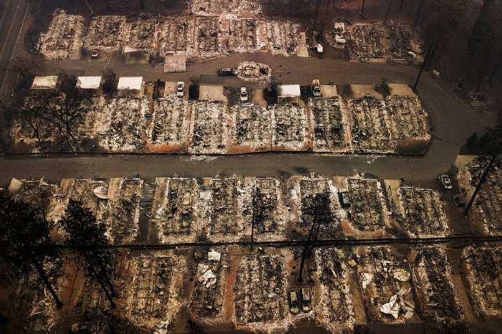 Here’s a look at California’s five most destructive wildfires