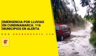 Emergencia lluvias en Cundinamarca 116 municipios en alerta