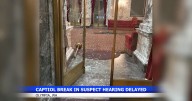 Arraignment delayed for man accused of vandalizing Washington State Capitol