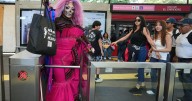 LGBTQ+ collective walks in Mexico City's Catrinas march in push for visibility
