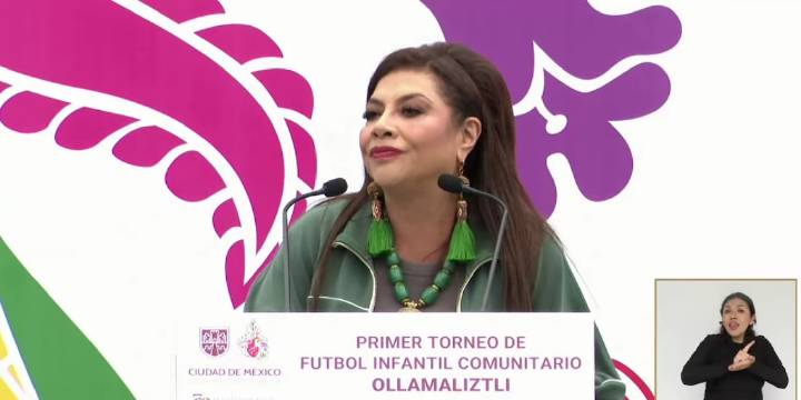 Clara Brugada presenta el lema oficial del Mundial 2026 para la CDMX