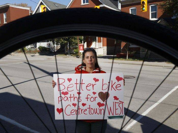 Why will this new Centretown bike lane have a detour?