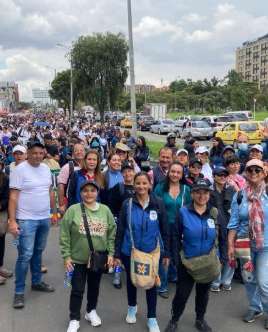 Bogotá enfrenta una semana de marchas y plantones del 22 al 26 de octubre: alertan afectaciones en la movilidad urbana