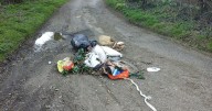 Fly-tippers fined £1,400 for dumping waste