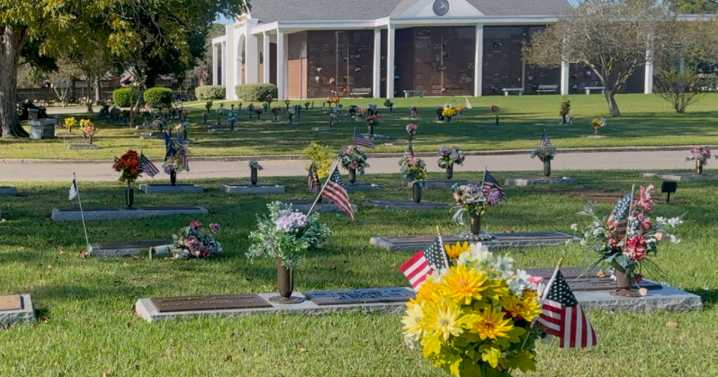 All Saints Day blessings return to Fountain Memorial Cemetery in Lafayette
