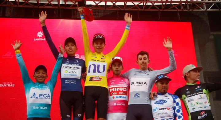 Vuelta a Guatemala 2025: Colombia domina totalmente, con 3 ‘escarabajos’ en el podio