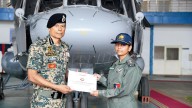 Bhawna Chaudhary becomes first woman flight engineer in BSF air wing
