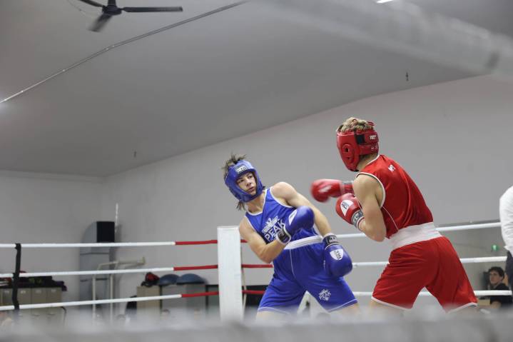 Combat Academy showcases talents at boxing event