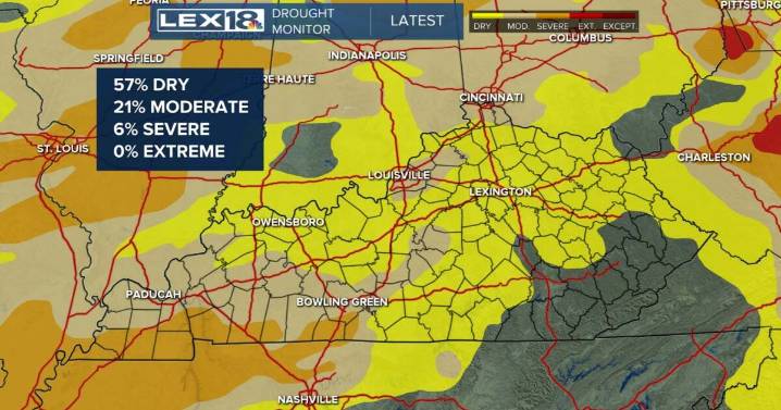 Dry weather/drought lingers