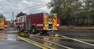 Firefighters tackle structure fire in Spokane Valley