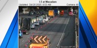 Crash involving semi-trucks causes major delays on NB I